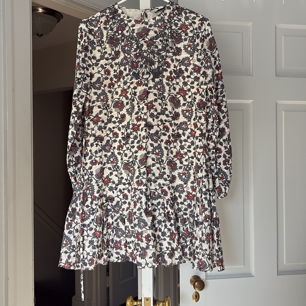New Zara Floral Mini Dress